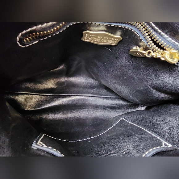 Barry Kieselstein-Cord Vintage Shoulder Bag with Alligator Accent, EUC - Picture 11 of 16